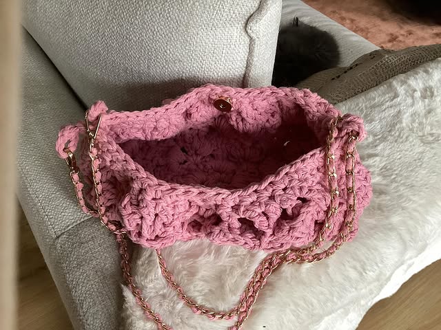 Sac rose intérieur