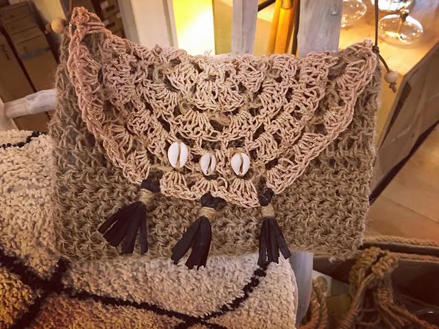 Pochette coquillages